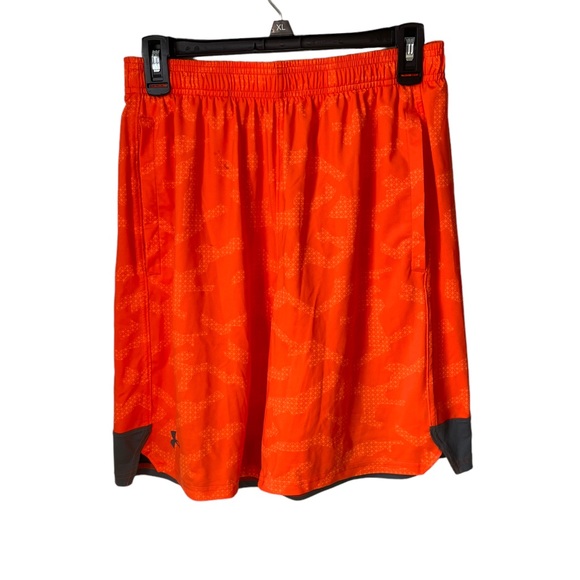 Under Armour Versa Orange & Academy Tapout Stretch Training Shorts. Size-M - Picture 4 of 8